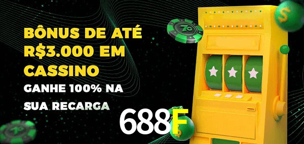 688F melhor bônus de depósito